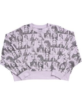 TAYLOR SWIFT [OFFICIAL] - THE ERAS TOUR CROPPED LAVENDER PULLOVER (XL)